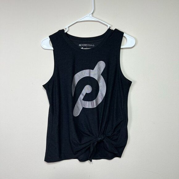 Beyond Yoga Peloton Athletic Tank Tie Front Sleeveless Small Women - Picture 1 of 7
